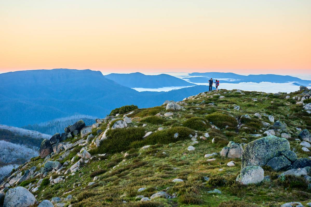 Corn Hill Track to Mt Stirling