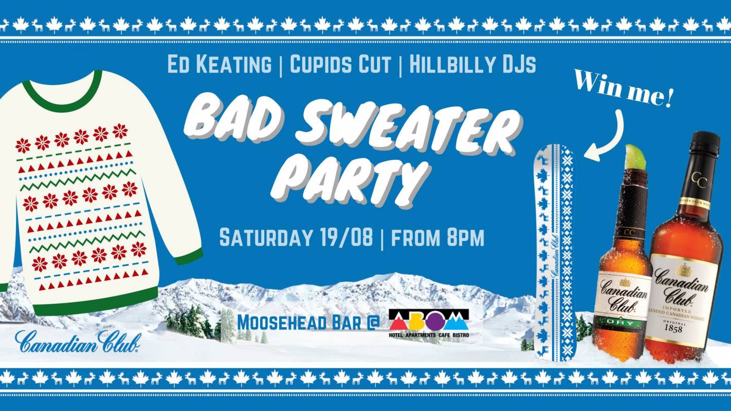 Canadian Club Bad Sweater Party